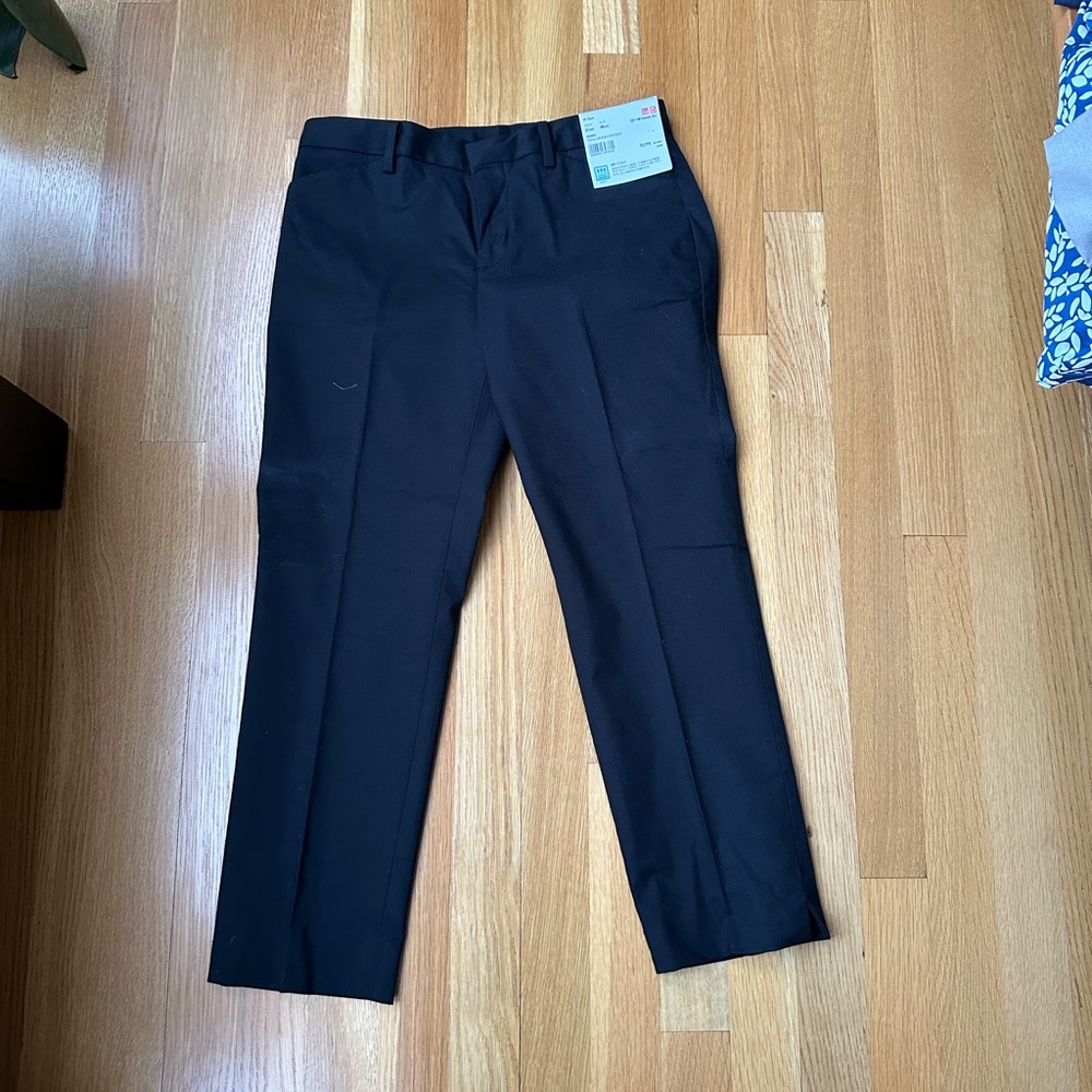 NWT Uniqlo Suiting cropped pants